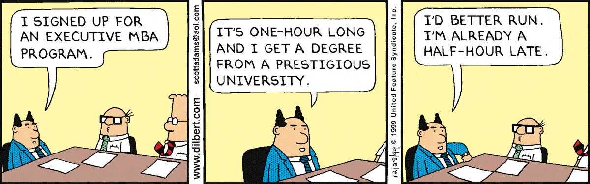 Dilbert Cartoon
